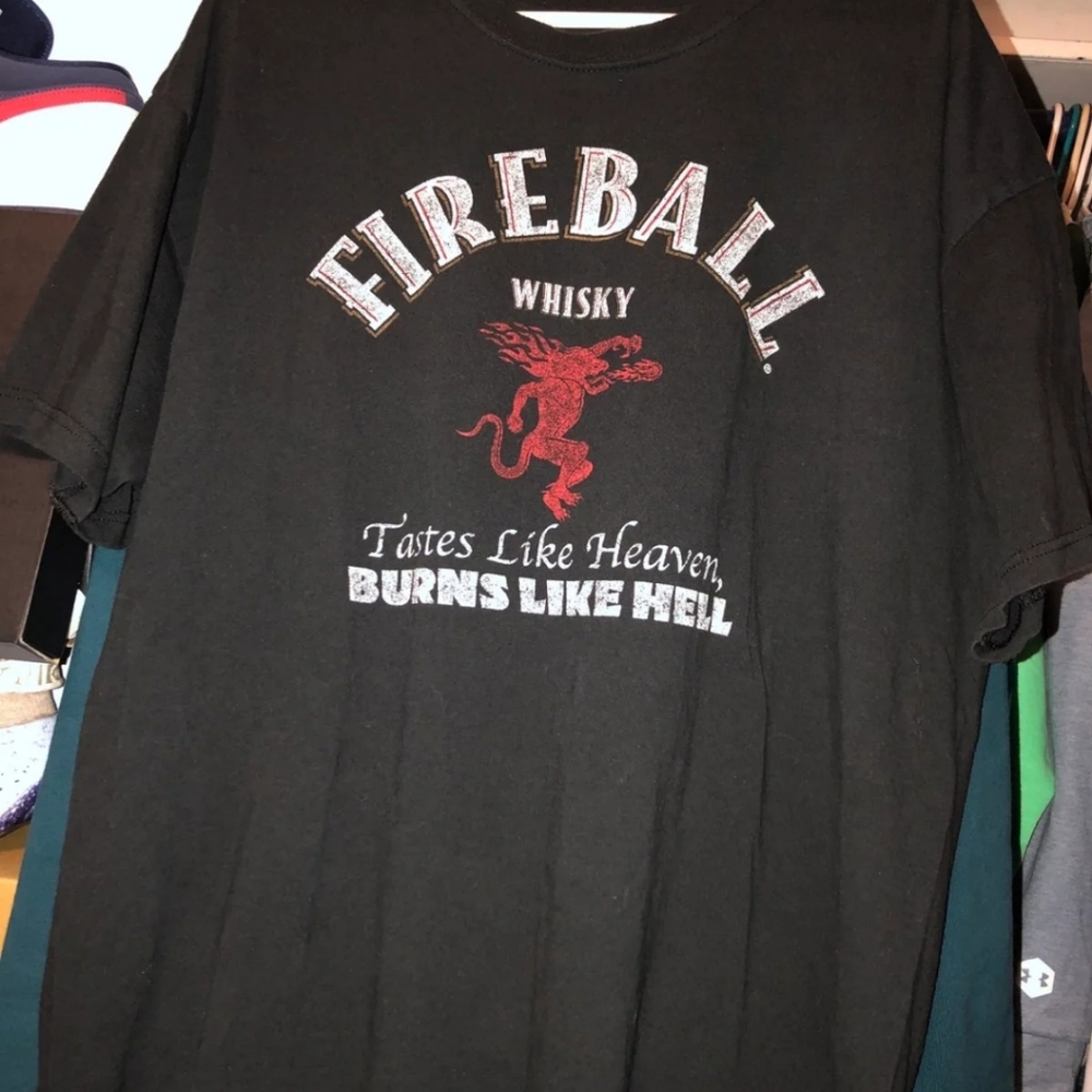 Vintage Fireball Whiskey tee